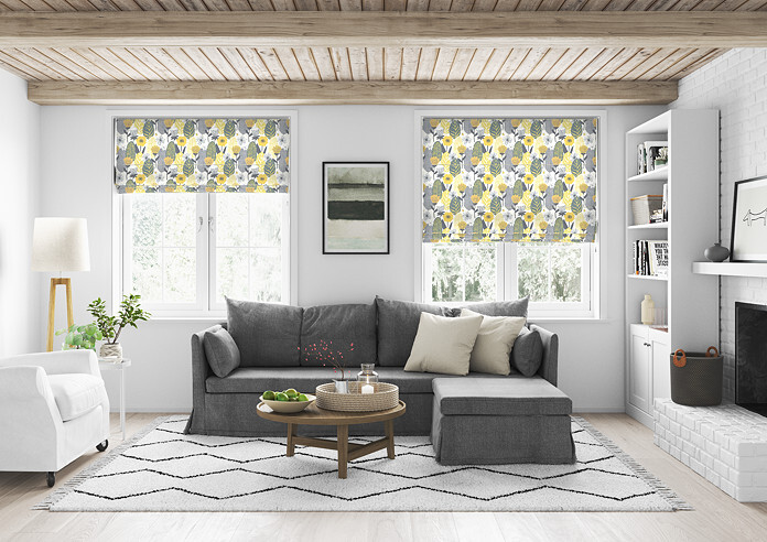 Blooma, Saffron - Roman Blind - Image 5